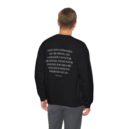 God is Love - Heavy Unisex Crewneck Sweatshirt