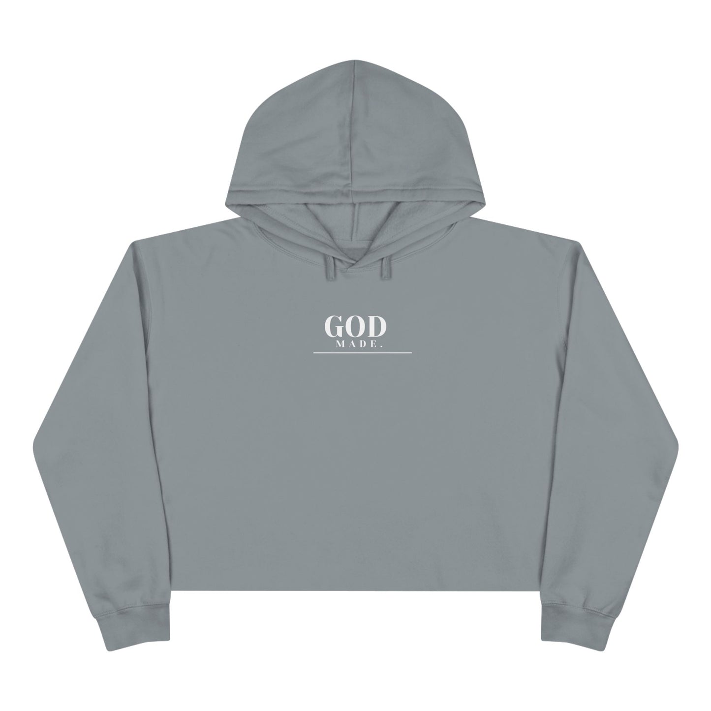 God Made. - Crop Hoodie