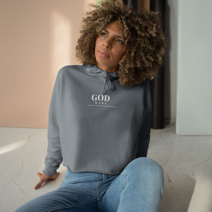 God Made. - Crop Hoodie