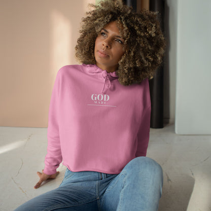 God Made. - Crop Hoodie