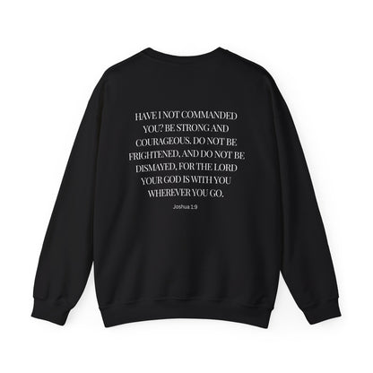 God is Love - Heavy Unisex Crewneck Sweatshirt