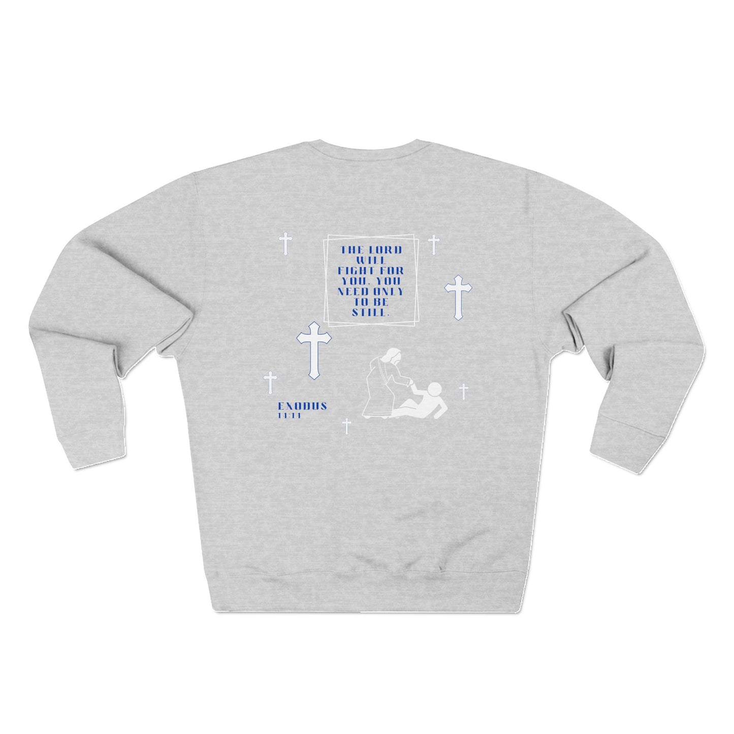 Jesus Loves Us - Unisex Crewneck Sweatshirt